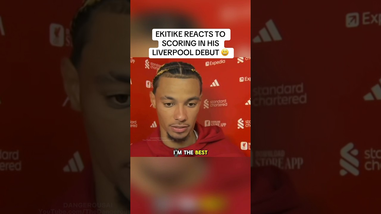 Hugo Ekitike Shines in Liverpool Debut: Scores and Assists in 4-2 Win ⚽