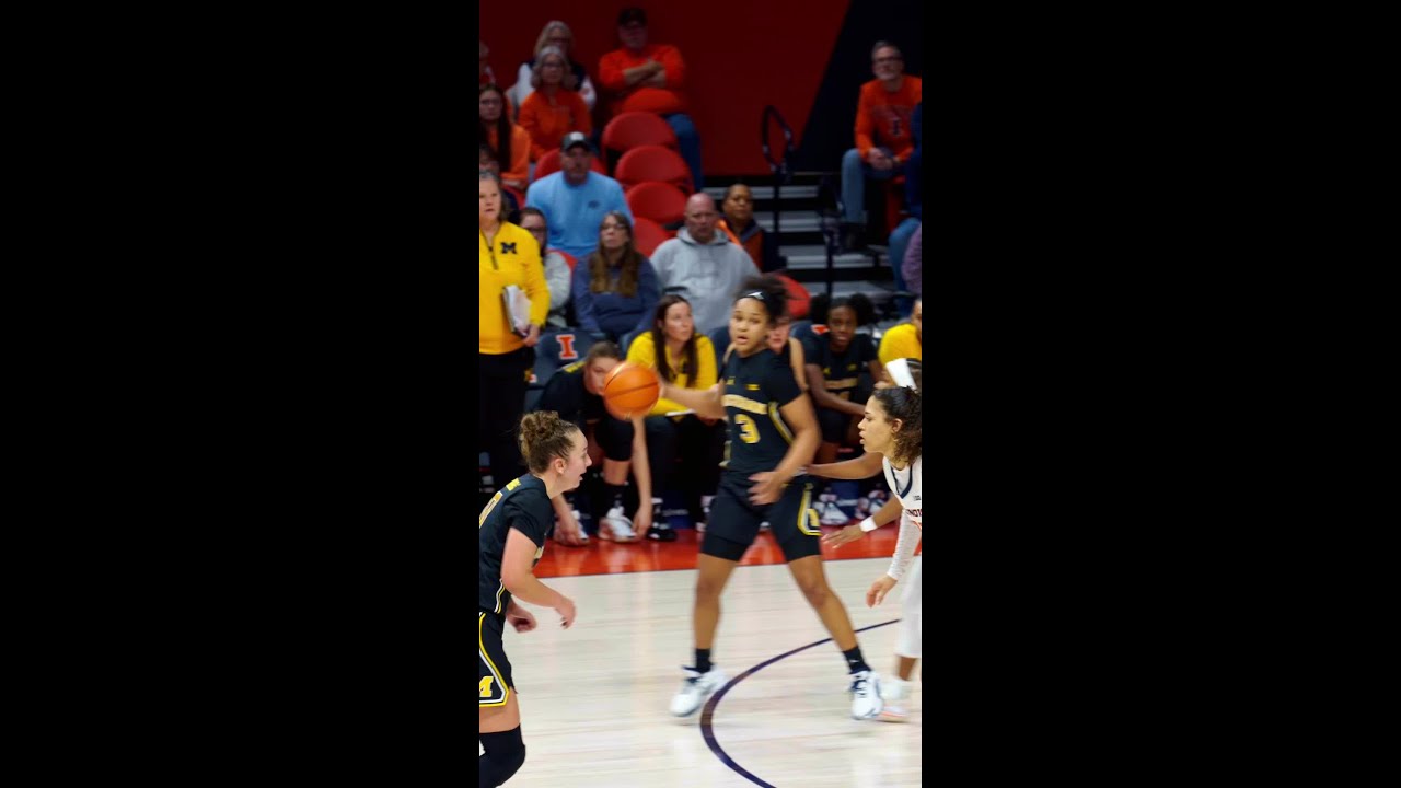 Syla Swords Lead Michigan Past Illinois 🏀