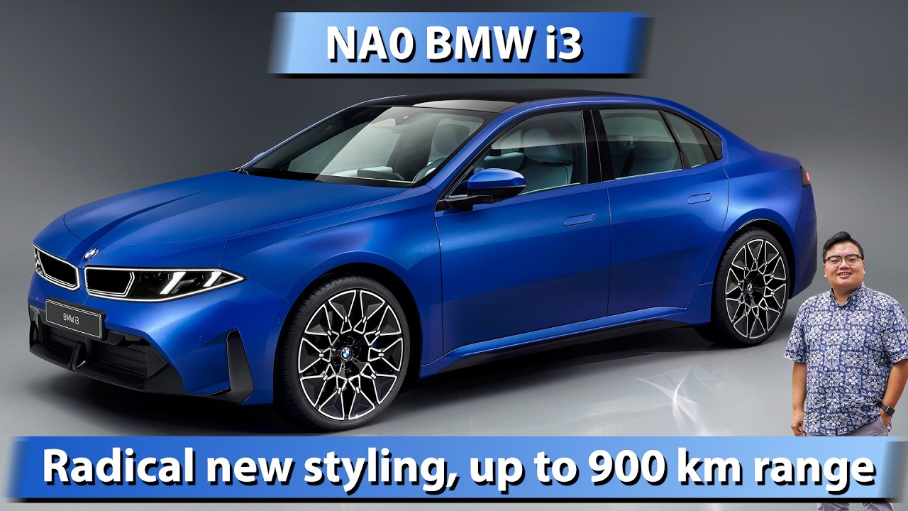 NA0 BMW i3 Debuts with 900 km Range ⚡