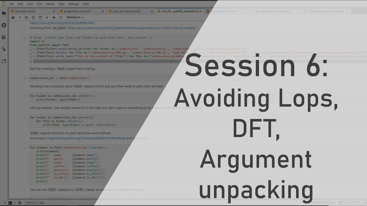 Informatik 2: Master Argument Unpacking, DFT & Loop Optimization 🚀
