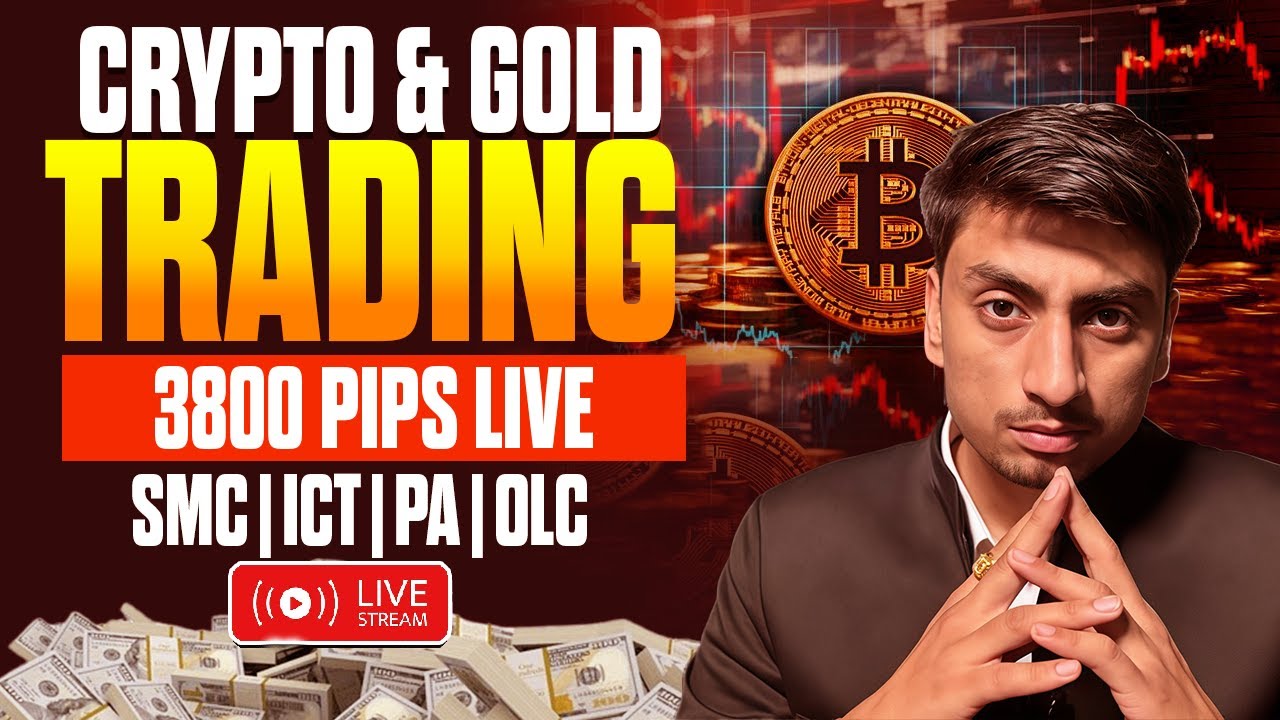 Live Gold & Crypto Trading Analysis | SMC/ICT Strategies | October 21 📈