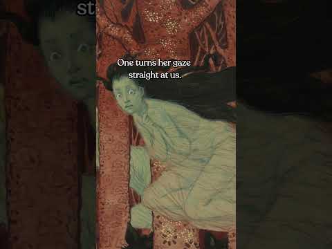 “Three Women and Three Wolves” by Eugène Grasset #art #history