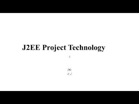J2EE PROJECTS | J2EE THESIS | J2EE PROJECTS CODE | J2EE PROJECTS TUTORIAL