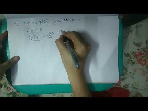 RSA(Rivest-Shamir-Adleman) Algorithm(Information Security)