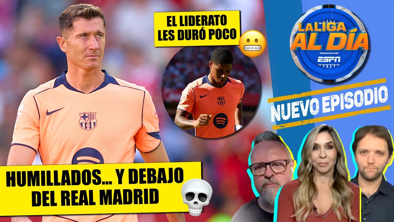 Barcelona Humillado y Cae a Segundo en La Liga ⚽