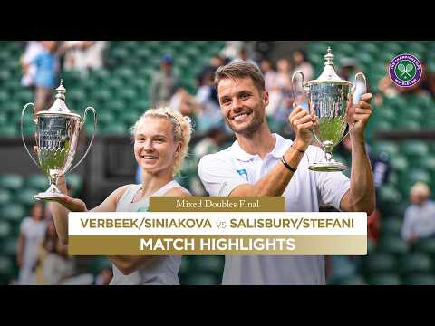 Making history! | Verbeek/Siniakova vs Salisbury/Stefani | Highlights | Wimbledon 2025