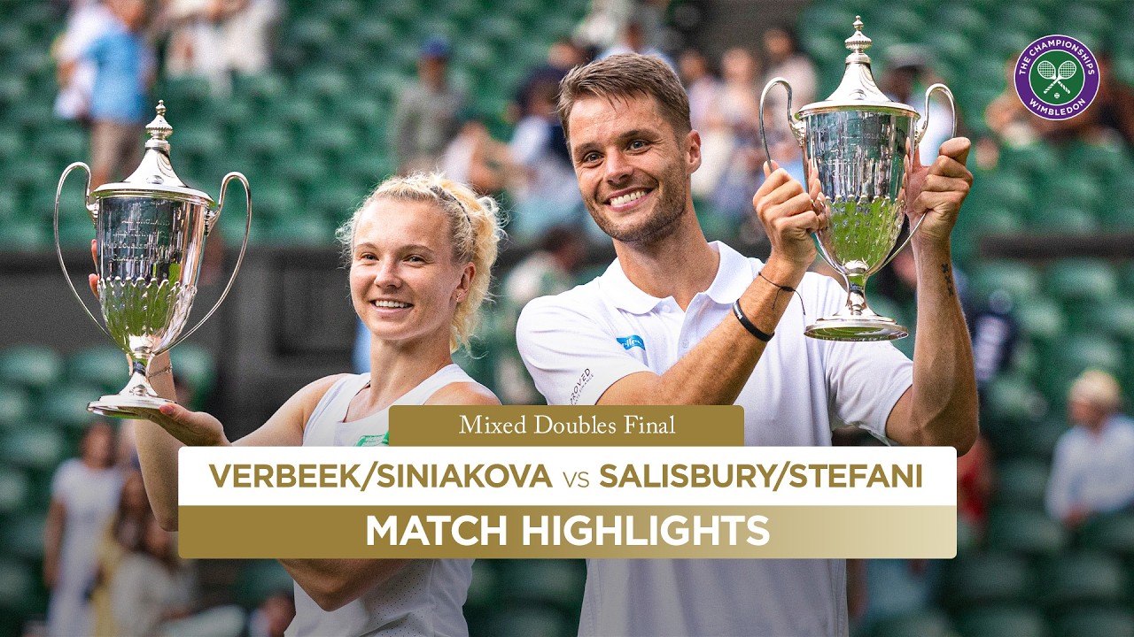 Historic Wimbledon 2025: Verbeek & Siniakova Win Mixed Doubles Final on a Thursday 🎾