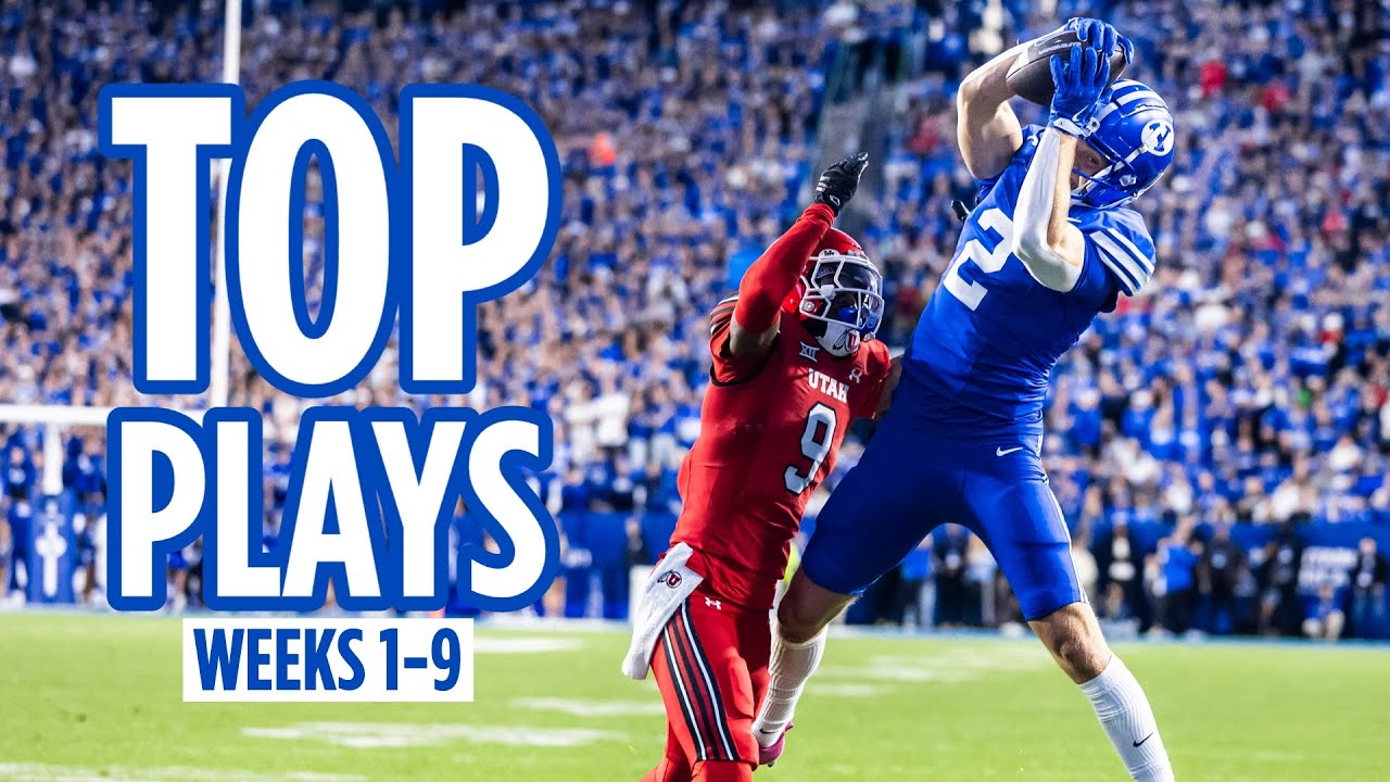 BYU Football Top Highlights | Best Plays from Weeks 1-9 of 2025 Season 🏈