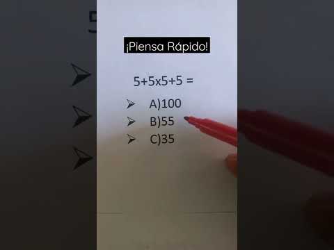 Reto matemático #shorts #retomatematico #razonamientomatematico