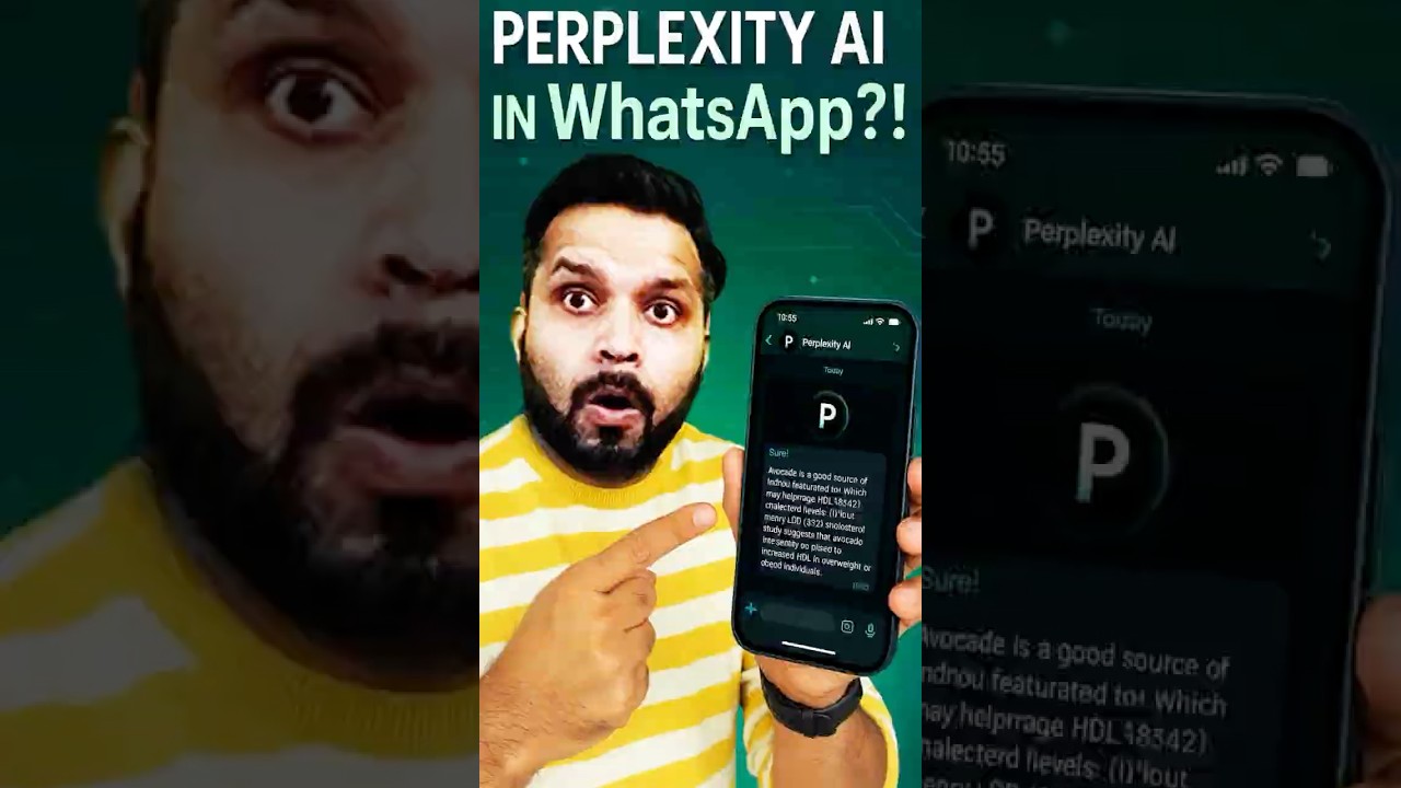 Use Perplexity AI on WhatsApp ๐ค