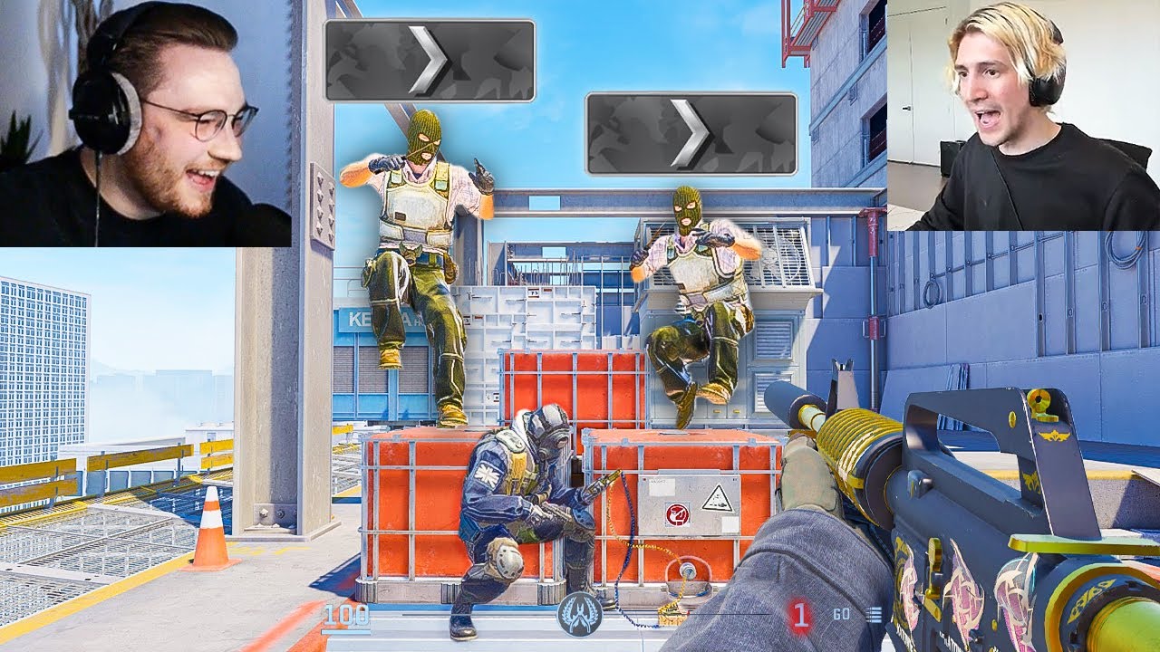 Can xQc & Ohnepixel Conquer All CS2 Ranks? 🎮