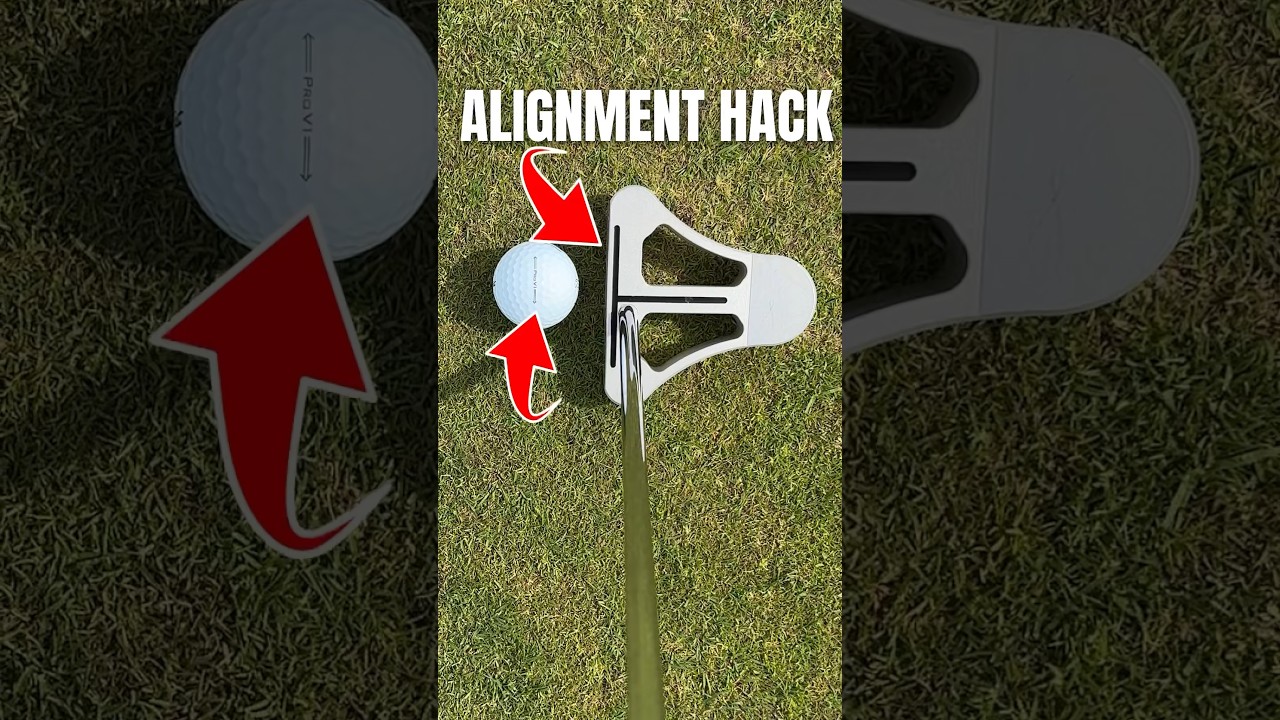 Secret Alignment Hack to Sink More Putts β³οΈ
