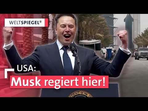 Musk Town: Raketenstart direkt vor der HaustĂĽr | Weltspiegel