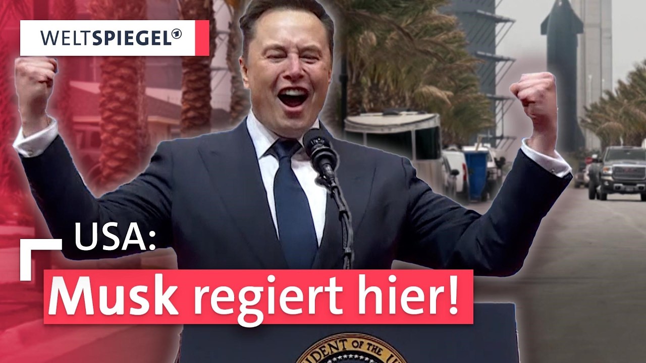 Musk Town: Elon Musk baut seine eigene Stadt neben SpaceX in Texas 🚀