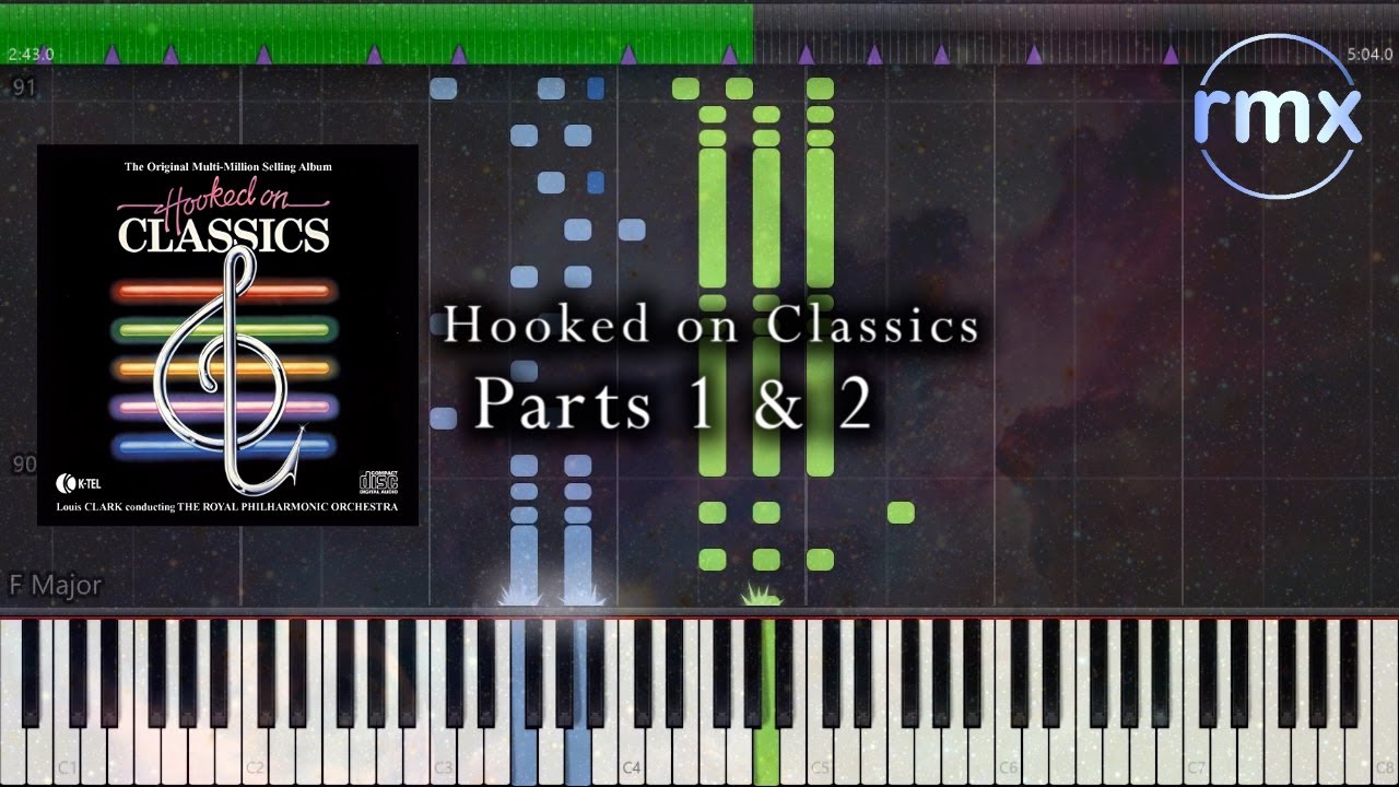 Hooked on Classics - Parts 1 & 2 (Piano Solo) Arrangement FREE Sheet Music