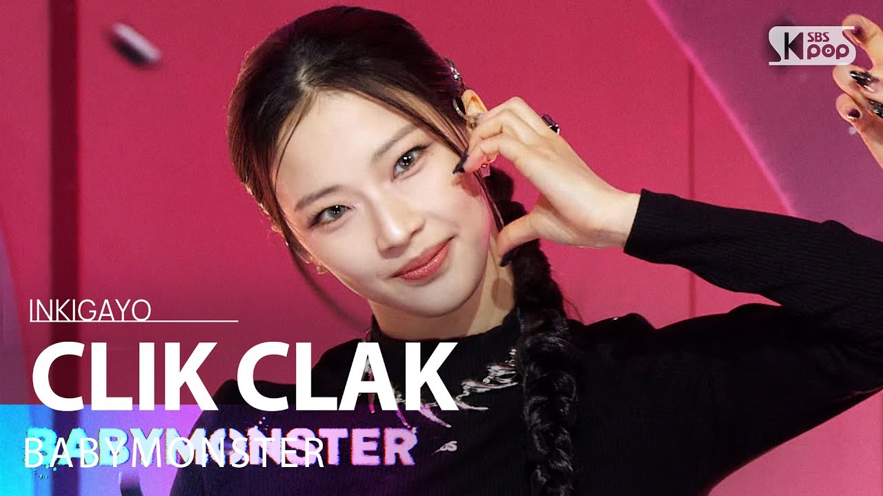 BABYMONSTER Performs CLIK CLAK on Inkigayo 🎶