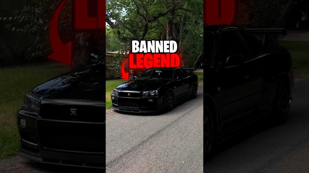 Why the R34 GT-R Was Banned 😱