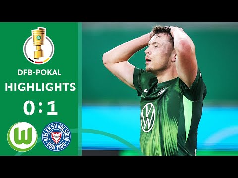 POKAL SENSATION! | VfL Wolfsburg vs. Holstein Kiel 0-1 | Highlights | DFB-Pokal 2. Round