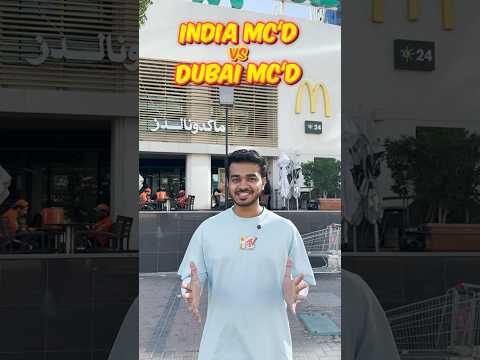 Mc Donald’s India Vs. Dubai