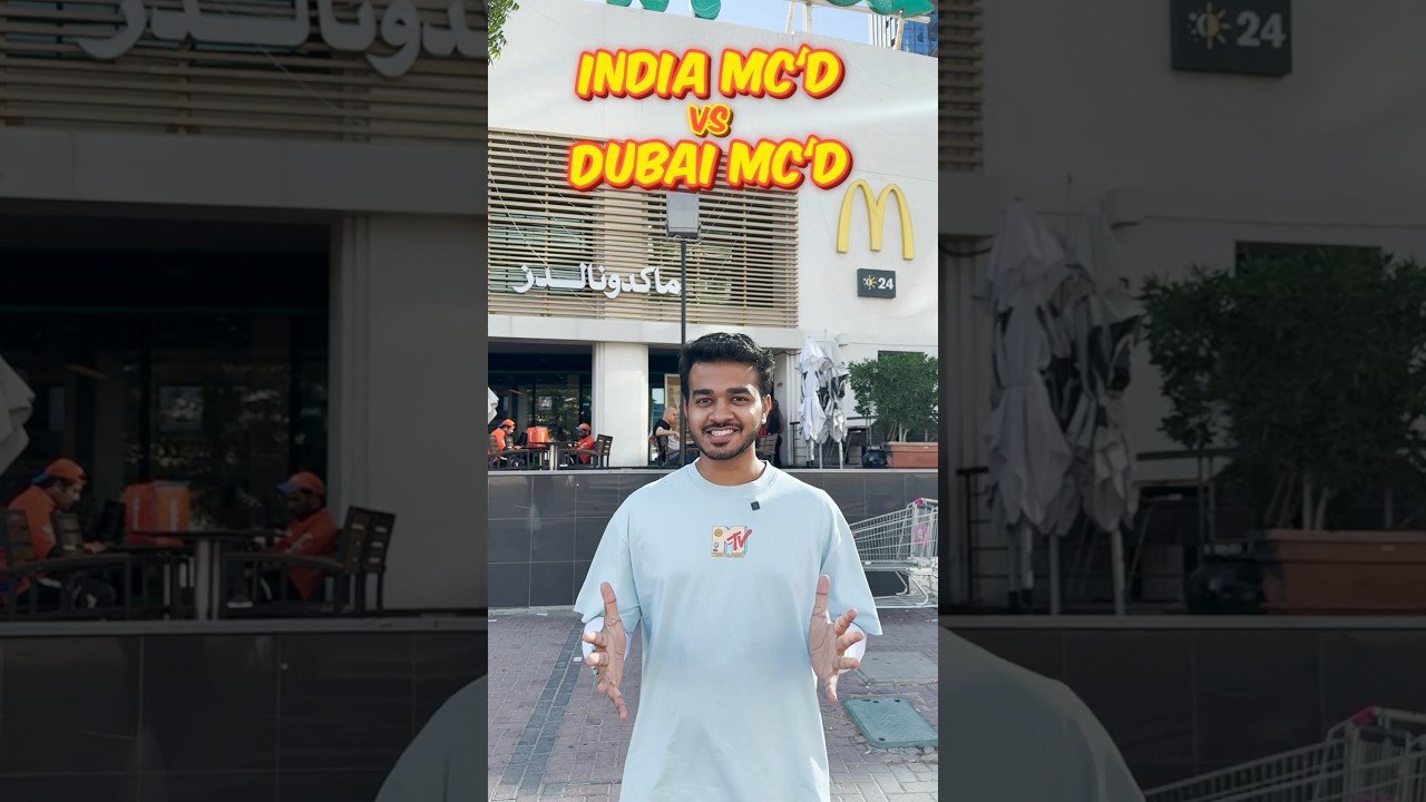 McDonald's India vs. Dubai: What's the Difference? 🍔