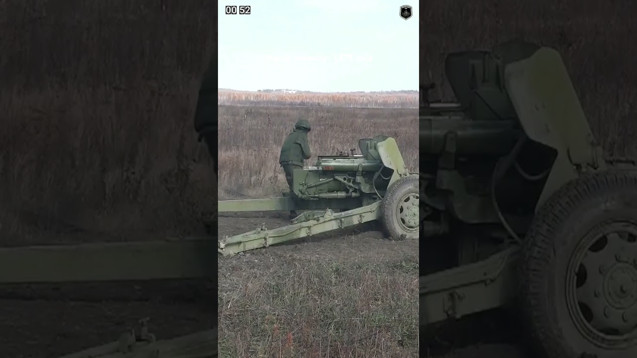 T 12 100 mm anti tank gun #viral #russia #t12 #antitank #gun #missile