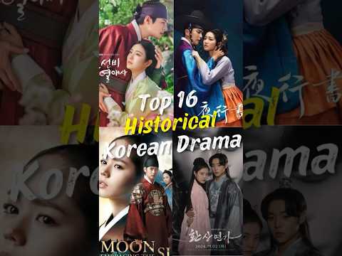 Top 16 Historical Korean Dramas You Need to Watch! #joindrama #kdrama #short #koreandrama