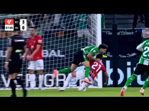 Abde Ezzalzouli goal vs Mallorca, Antony double goal, Real Betis 3-0 Mallorca highlights LaLiga 2025