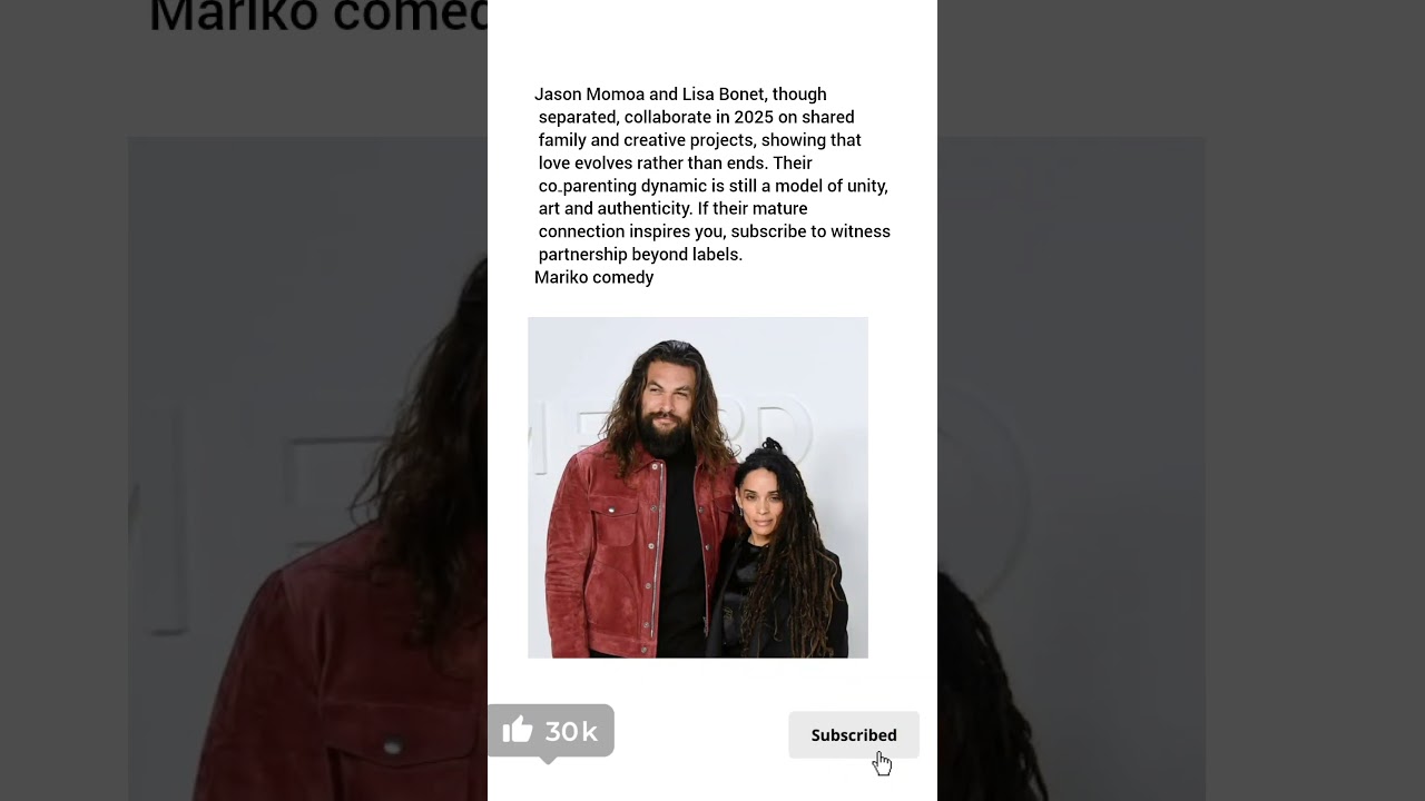 Jason Momoa and Lisa Bonet Reunite in 2025 for Family and Creative Projects ✨