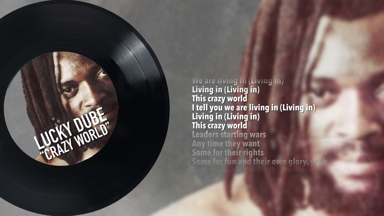 Lucky Dube – Crazy World 🎶 Official Lyric Video | Listen & Download Now