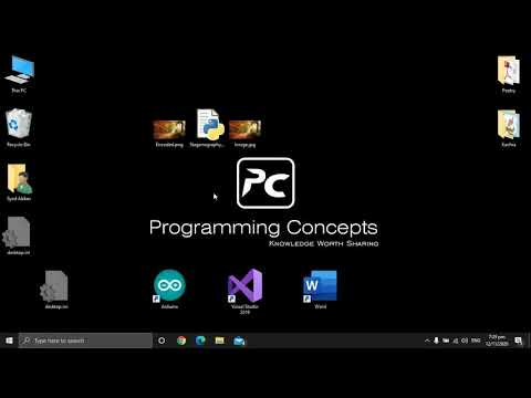 Image Steganography with XOR Encryption in Python - Programming Concepts