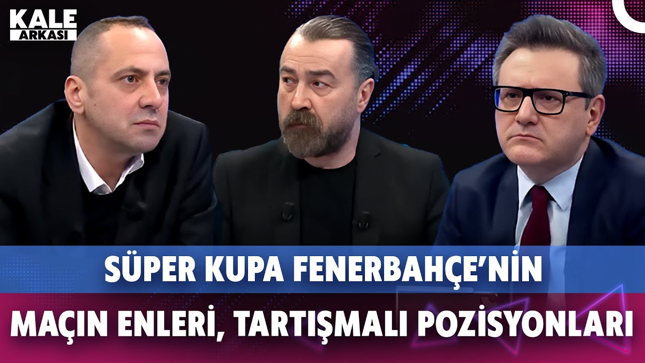 Fenerbahçe Süper Kupa Şampiyonu 🏆 | Galatasaray Fenerbahçe Analizi