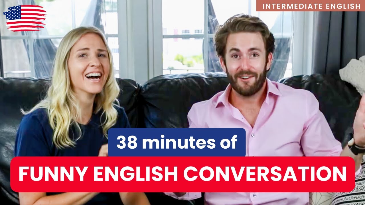 38-Minute Intermediate English Conversation with Samuel