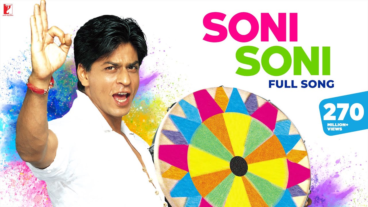 Soni Soni Full Song 🎶 | Celebrate Love & Holi with Shah Rukh Khan & Aishwarya Rai in Mohabbatein