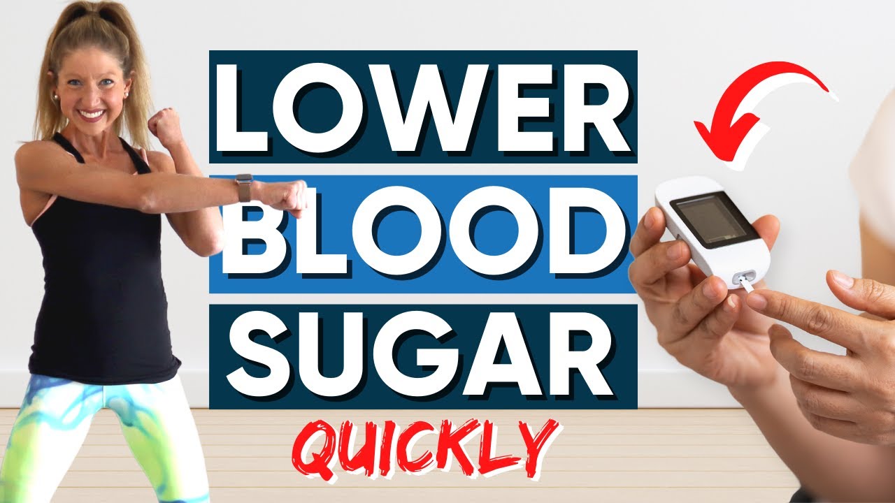 Quick 5-Minute Exercise to Lower Blood Sugar 💪