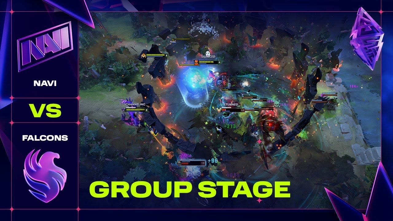Falcons vs NAVI - BLAST Slam V Dota 2 Highlights