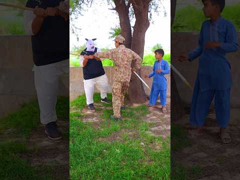 Bhoot ko Army waly ne bhaga dia || #shorts