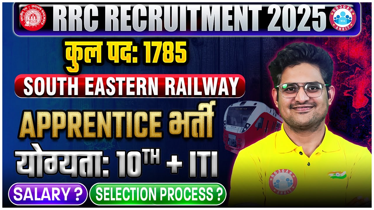 RRC SER Apprentice Recruitment 2025 | RRC Apprentice New Vacancy 2025 | Salary?, Selection Process?