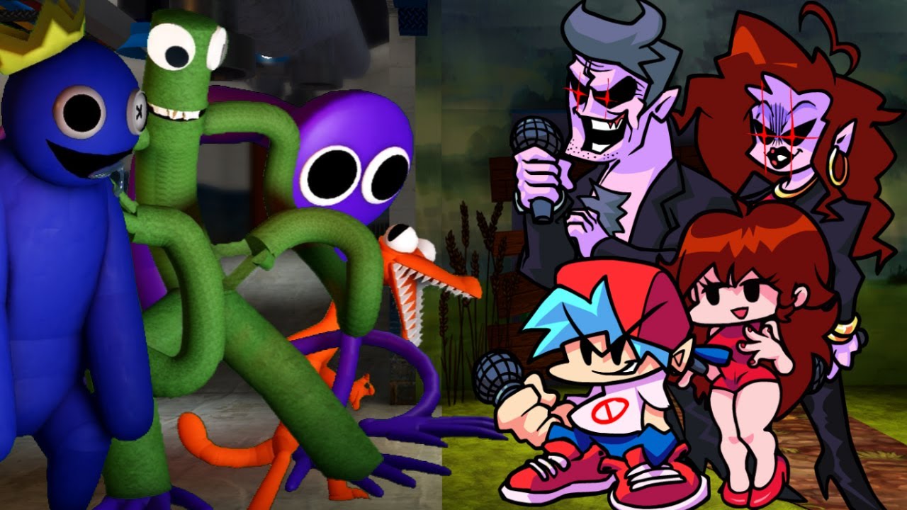 Rainbow Friends vs Boyfriend's Family ๐ถ