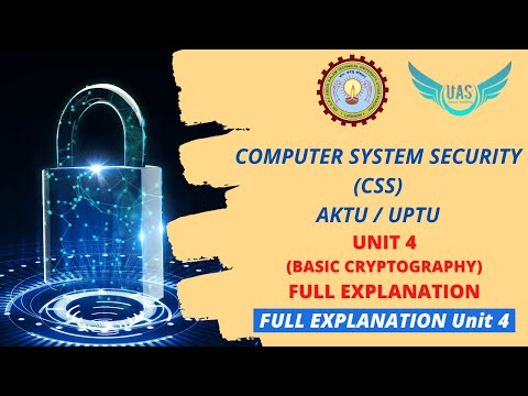 Computer System Security (CSS) Unit 4 | Full Explanation | AKTU | Exams |  Unique AppSites
