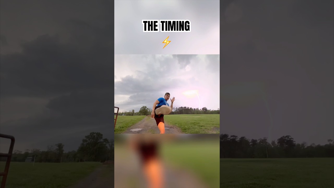 Spawned Lightning During Tornado Chase ⚡️
