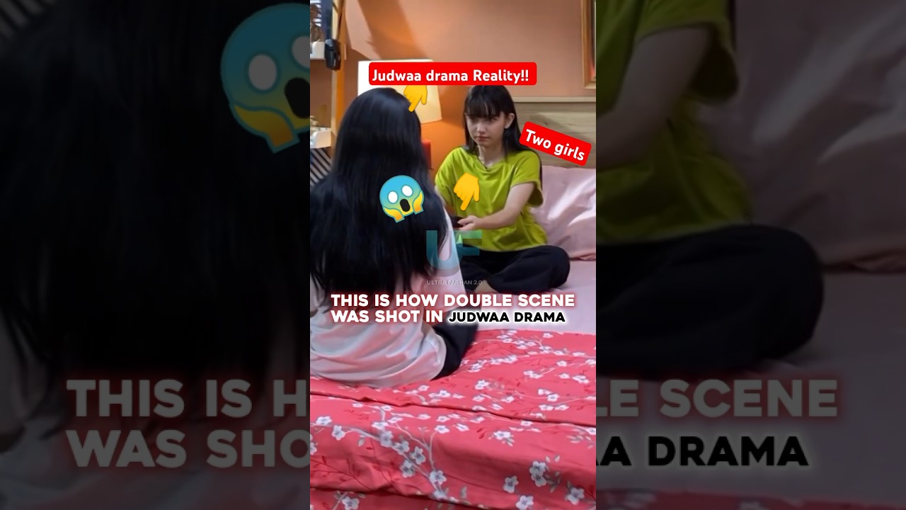 Behind the Scenes of Judwaa Drama: Stunning Double Role Scene Revealed 🎬