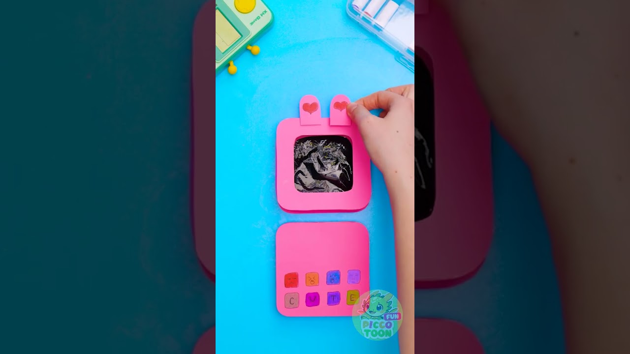 Bright Phone DIY Craft for Kids 📱