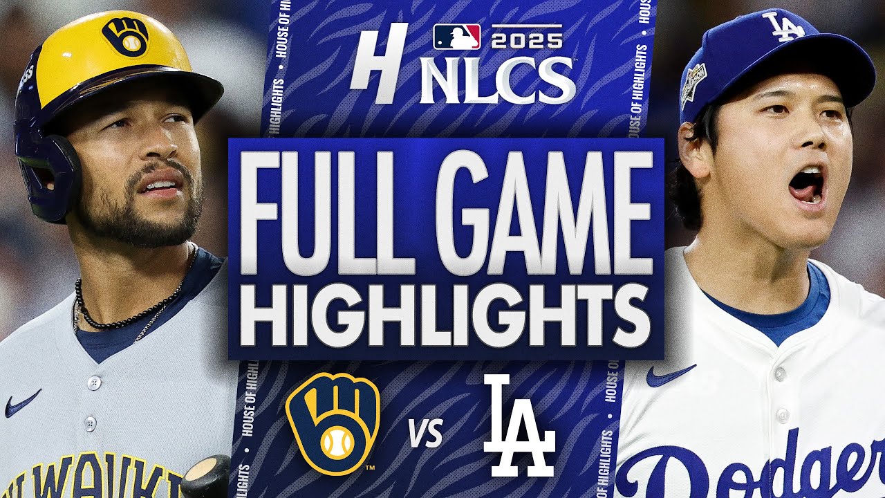 Milwaukee Brewers vs Dodgers Game 4 | Exciting MLB Playoff Highlights (Oct 17, 2025) ⚾