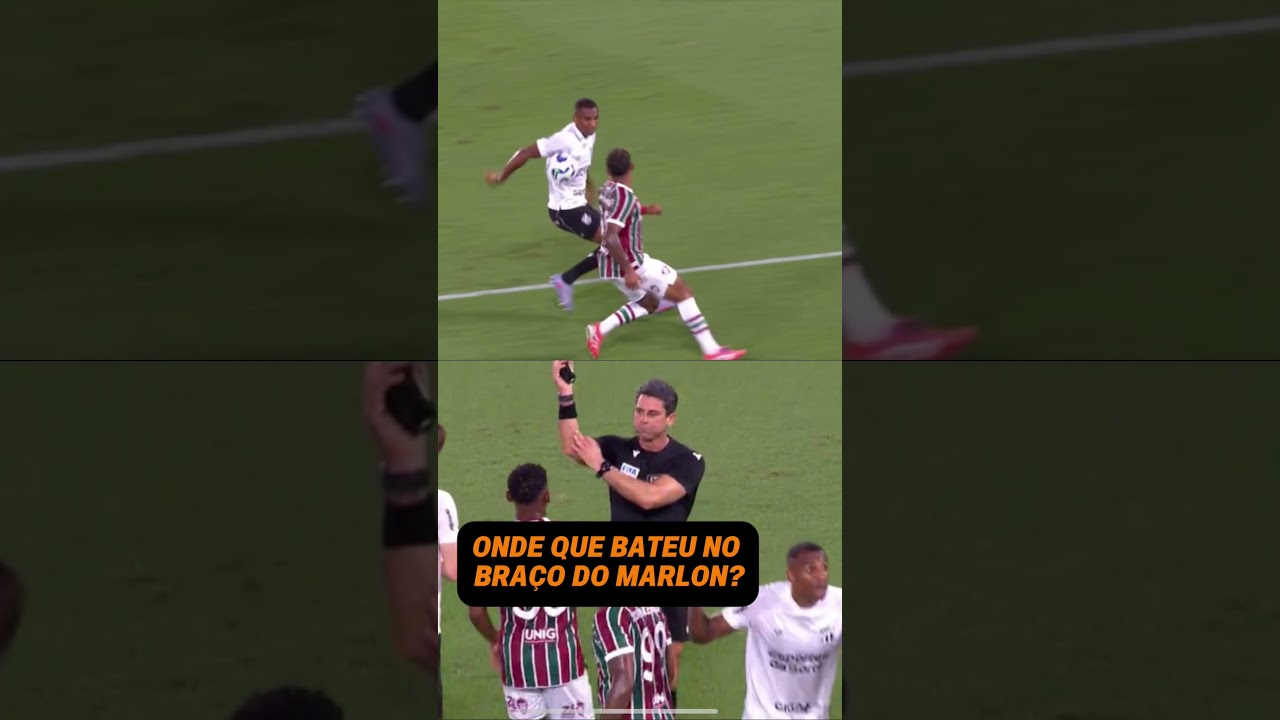 Árbitro prejudica Ceará contra o Fluminense; gol de Renê foi legítimo ⚽