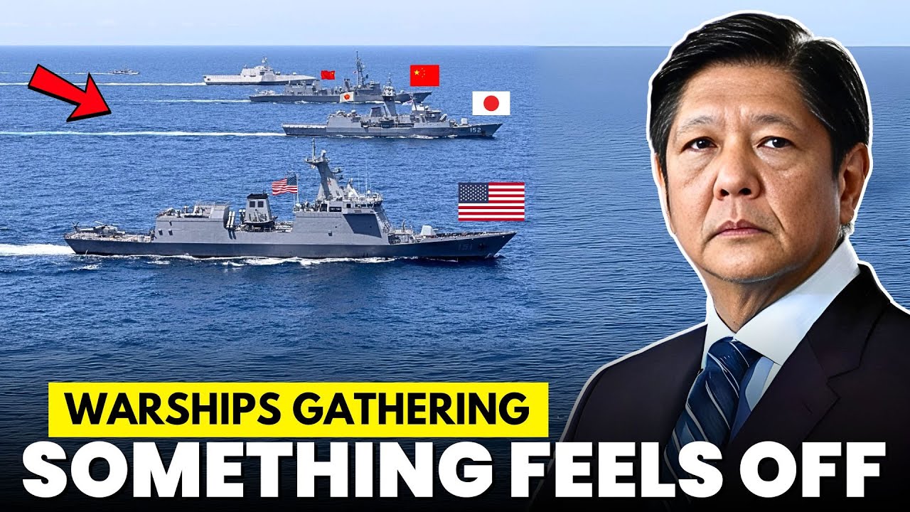 Warships Gather at Philippines in South China Sea Showdown 🚢