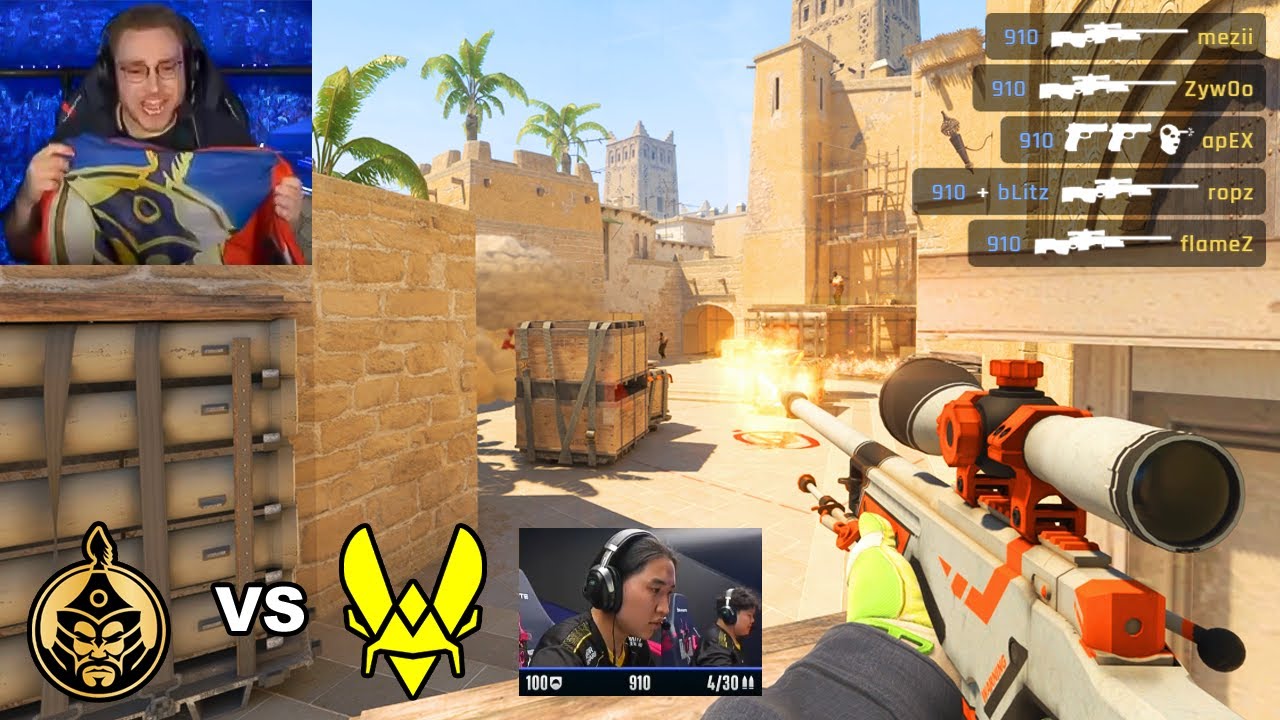 ohnepixel reacts to MongolZ vs Vitality HIGHLIGHTS - BLAST Austin Major 2025 | Grand Final