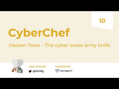 Hacker Tools - CyberChef