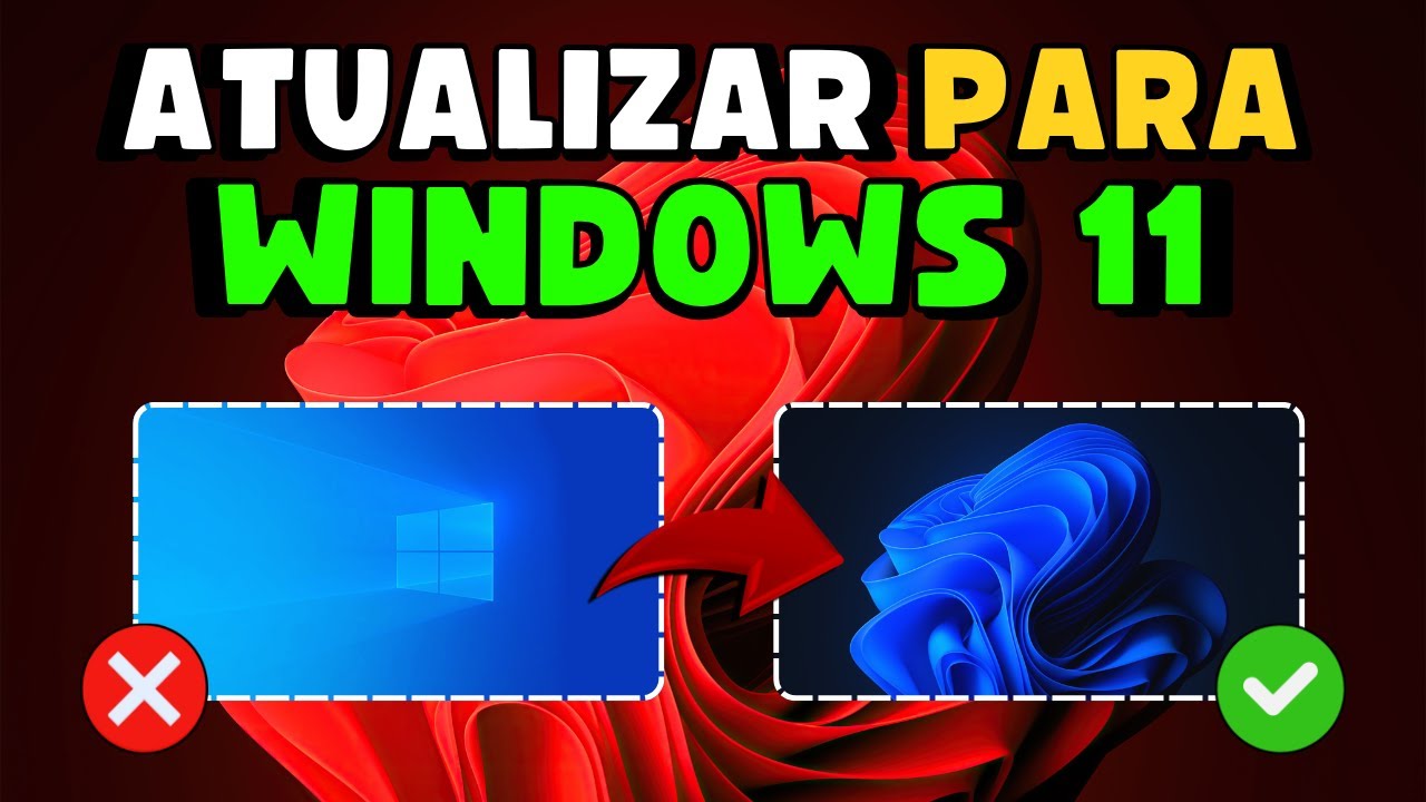 COMO ATUALIZAR o WINDOWS 10 para WINDOWS 11 (PC e NOTEBOOK) 🔥✅