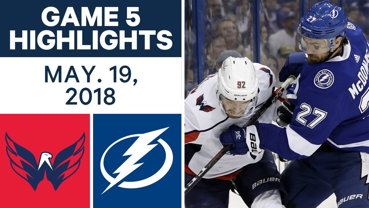 NHL Highlights: Lightning Edge Capitals 3-2 in Game 5 π