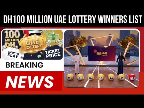 Dh100 Million UAE Lottery: Who Are the Lucky Seven?